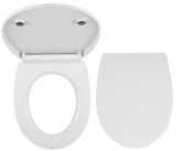 WC sedátko, duroplast bílá, panty tvrzený plast náhledová fotka produktu