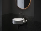 EL 015.20BLM Umyvadlová bat. 335 mm, bez výp., black matt náhledová fotka produktu