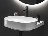 ES 014.21BM Umyv. bat. BeCool 250 mm, bez výp. black matt náhledová fotka produktu