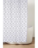 Sprchový závěs 180x200cm, polyester, kostky náhledová fotka produktu