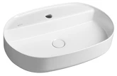 INFINITY OVAL keramické umyvadlo na desku, 60x40 cm, bílá náhledová fotka produktu