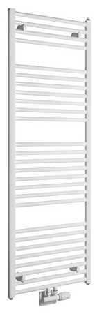 DIRECT otopné těleso se středovým připojením, 450x1320 mm, 594 W, bílá