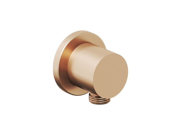 701.61RGB Stěnový vývod sprchy, mosazný, Rose Gold Brushed