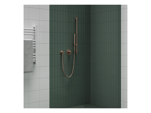 701.61RGB Stěnový vývod sprchy, mosazný, Rose Gold Brushed