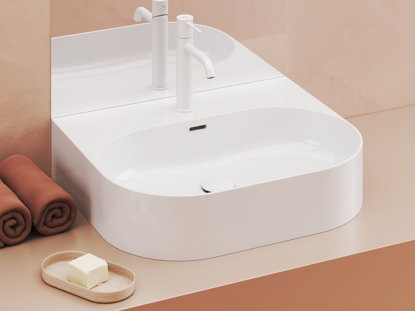 Umyvadlo Ceramic 550 O Slim Wall keramické bílé