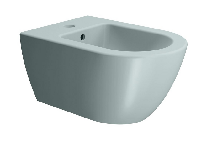 PURA bidet závěsný, 36x55 cm, ghiaccio mat