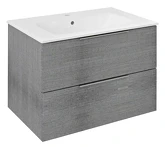 CIRASA umyvadlová skříňka 69,8x52x46cm, dub stříbrný náhledová fotka produktu