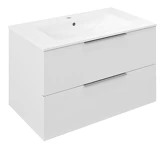 CIRASA umyvadlová skříňka 79,8x52x46cm, bílá lesk náhledová fotka produktu
