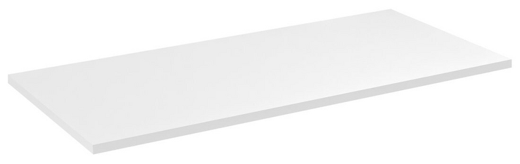 CIRASA deska DTDL 71x1,8x46,5cm, bílá lesk
