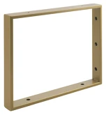 Podpěrná konzole 350x280x40mm, lakovaná ocel, zlatá mat, 1 ks náhledová fotka produktu