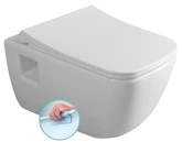 WALTER závěsná WC mísa, Rimless, 52,5x37cm, bílá náhledová fotka produktu