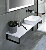 PLATO deska Rockstone 1700x24x360mm, bílá mat náhledová fotka produktu