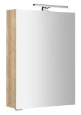 MIRRÓ galerka s LED osvětlením, 50x70x16cm, levá/pravá, dub alabama náhledová fotka produktu