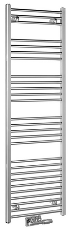 ALYA otopné těleso rovné 500x1600mm, středové připojení, chrom