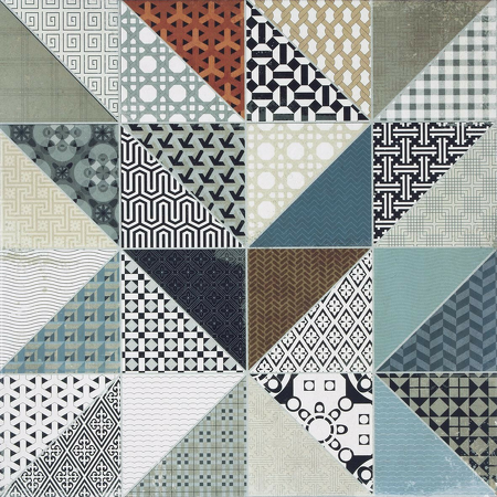 Deco, DAK63659, dlaždice slinutá, 60 x 60 cm, vícebarevná