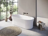 Vana YPSILON 180x80, bílá+bílý přepad náhledová fotka produktu