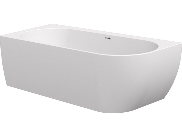 Vana FREEDOM Corner L 170x80, bílá+bílý přepad