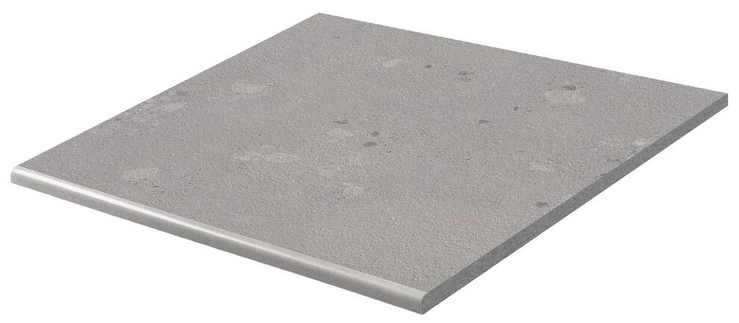 Castone, DCH66857, schodovka, 60x60 cm, tmavě šedá