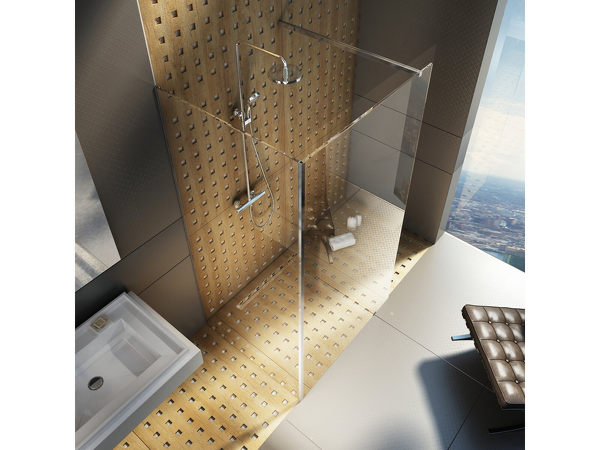 Walk In Corner-110/80 v.200 lesk+Transparent