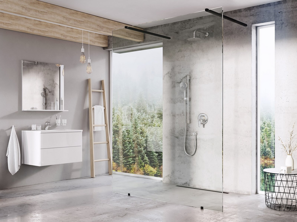 Walk In Free-140 v.200 sklo Transparent
