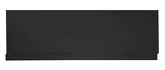 PLAIN NIKA panel 160x59cm, černá mat náhledová fotka produktu