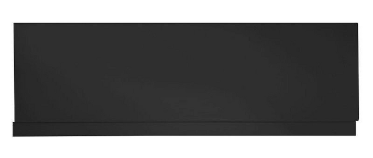 PLAIN NIKA panel 160x59cm, černá mat