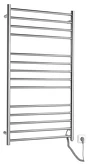 REDONDO elektrický sušák ručníků, kulatý, 630x1160 mm, 130 W, nerez lesk náhledová fotka produktu