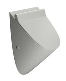 COMMUNITY urinál se zakrytým přívodem vody s otvory pro víko 31x54,5cm, cenere mat náhledová fotka produktu