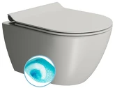 PURA závěsná WC mísa, Swirlflush, 36x50cm, cenere dual-mat náhledová fotka produktu