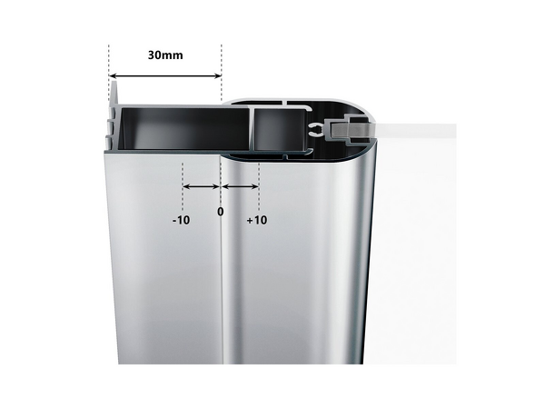 CSDL2-120 bright alu+Transparent