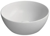 PURA keramické umyvadlo na desku, průměr 32cm, bílá mat náhledová fotka produktu