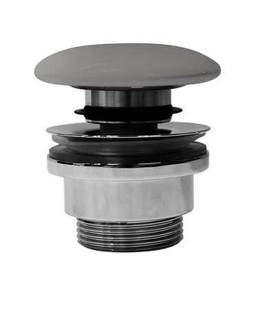 GSI umyvadlová výpust 5/4“, click-clack, keramická zátka, tortora mat