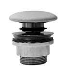 GSI umyvadlová výpust 5/4“, click-clack, keramická zátka, bílá mat náhledová fotka produktu