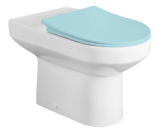 VERMET WC kombi mísa, zadní/spodní odpad, bílá