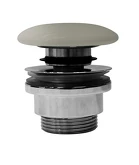 GSI umyvadlová výpust 5/4“, click-clack, keramická zátka, creta mat náhledová fotka produktu