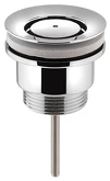 Umyvadlová výpust 5/4“, neuzavíratelná, tl.3-65mm, chrom náhledová fotka produktu