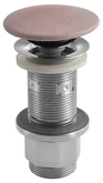 Umyvadlová výpust 5/4“, click-clack, betonová zátka, růžová náhledová fotka produktu