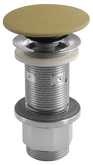 Umyvadlová výpust 5/4“, click-clack, betonová zátka, žlutá náhledová fotka produktu