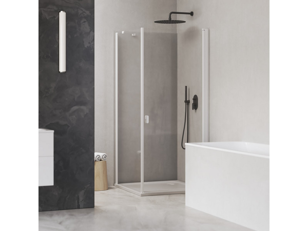 CR II 065.20BL.O2.RB070 Podomítková baterie, 2cestná bez tělesa, černá