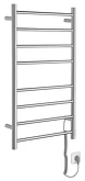 REDONDO elektrický sušák ručníků, kulatý, 500x900 mm, 75 W, nerez lesk náhledová fotka produktu