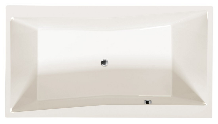 QUEST obdélníková vana 180x100x49cm, ivory