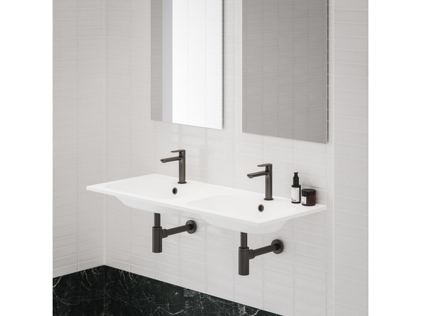 Dvojumyvadlo Chrome Slim 1200 s otvory