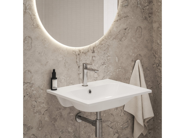 Umyvadlo Chrome Slim 700 s otvory