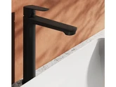 LF 015.20BL Umyvadlová baterie 280 mm, bez výpusti, černá náhledová fotka produktu