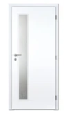 Doornite, dveře EXPRES, BASIC, Voština,VERTIKA, bílý lak, zámek dozický , levé, 70/197cm