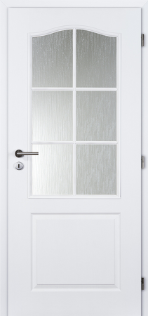 Doornite, dveře EXPRES, SOCRATES, Voština, bílý lak, zámek dozický, levé, 60/197cm