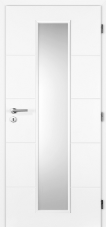Doornite, dveře EXPRES, QUATRO, Voština,LINEA, bílý lak, zámek dozický, levé, 70/197cm