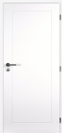 Doornite, dveře EXPRES, TAMPA, Voština,PLNÉ, bílý lak, zámek dozický, levé, 60/197cm