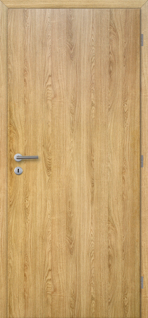 Doornite, dveře EXPRES, CPL, DTD,PLNÉ, dub corbridge, zámek dozický, pravé, 80/197cm