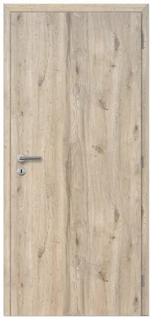 Doornite, dveře EXPRES, FOLIE, Voština,PLNÉ, dub hudson, zámek dozický, pravé, 70/197cm